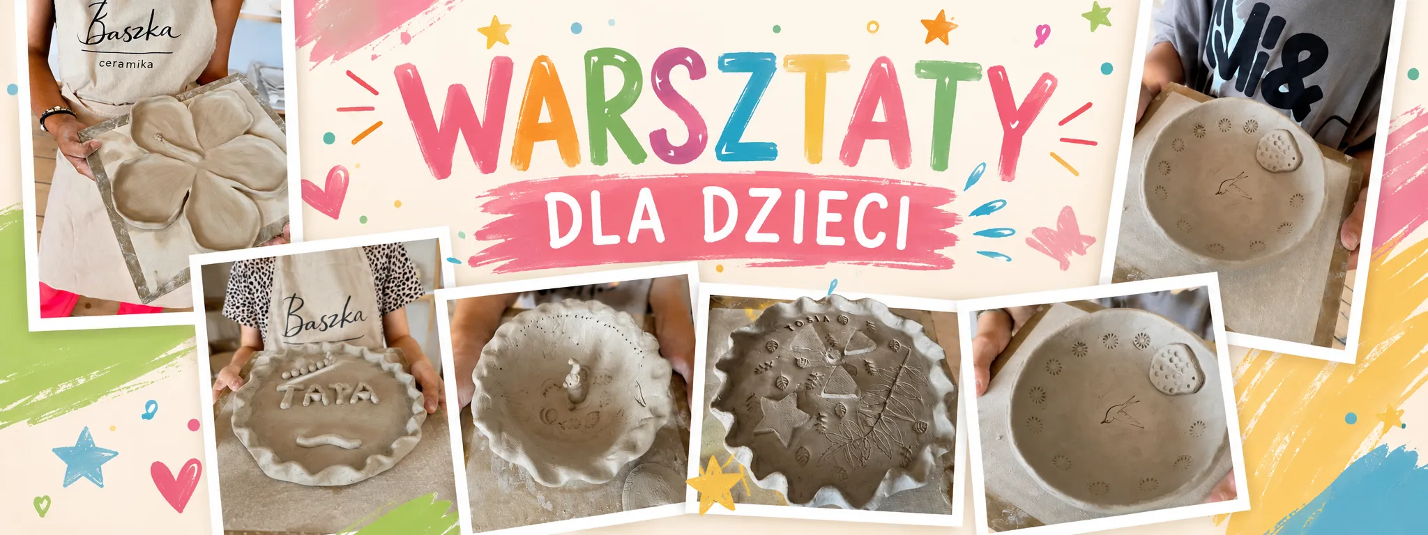 Warsztaty ceramiczne dla dzieci od 8 lat